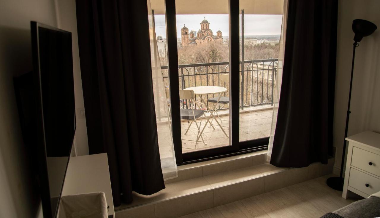 Ferienwohnung Rooftop Terrace Belgrad Exterior foto