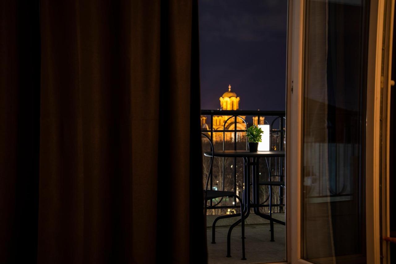 Ferienwohnung Rooftop Terrace Belgrad Exterior foto