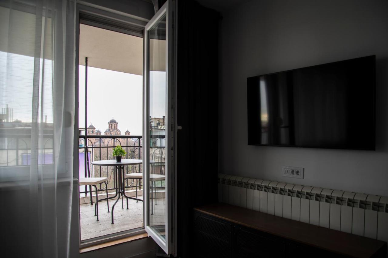 Ferienwohnung Rooftop Terrace Belgrad Exterior foto