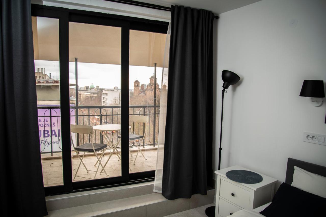 Ferienwohnung Rooftop Terrace Belgrad Exterior foto
