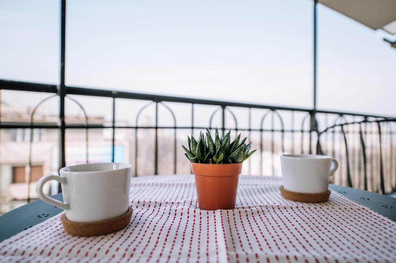 Ferienwohnung Rooftop Terrace Belgrad Exterior foto