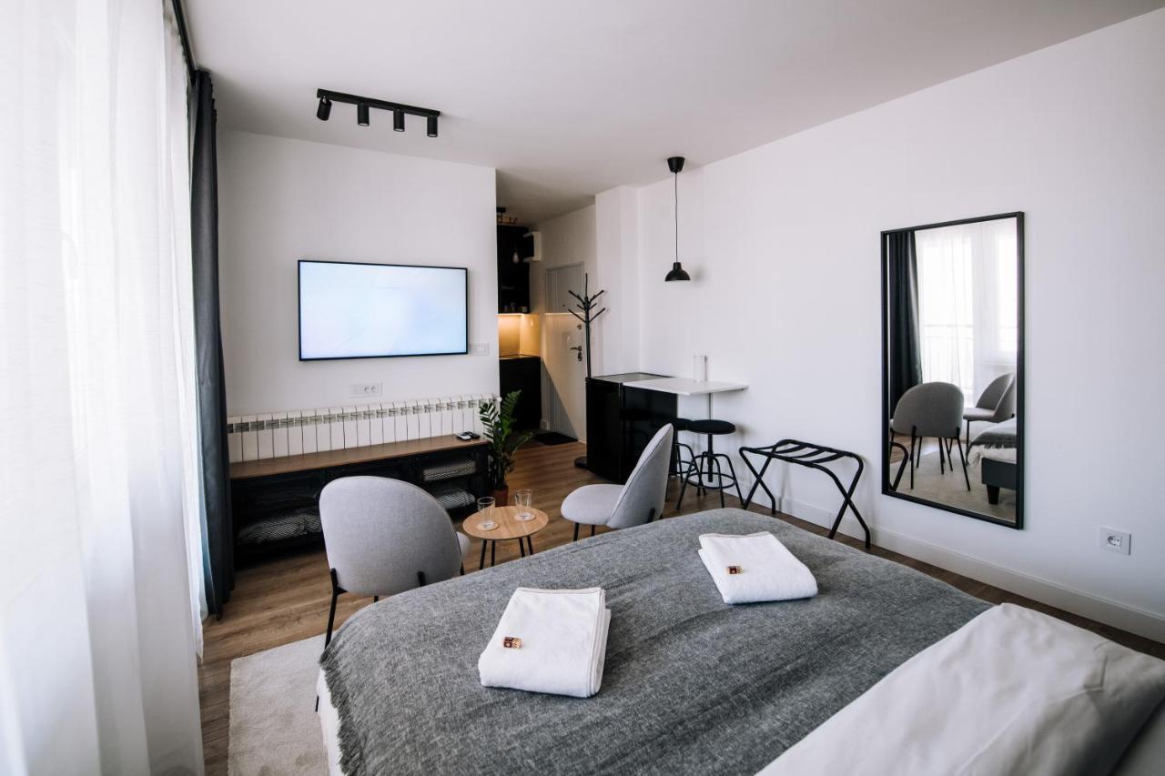 Ferienwohnung Rooftop Terrace Belgrad Exterior foto